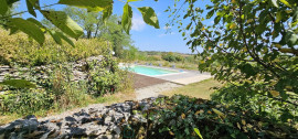 
                                                                                        Vente
                                                                                         A Rocamadour belle longère avec piscine avec une superbe vue.