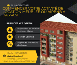 
                                                                                        Vente
                                                                                         Appartement de 150 m2 de 3 pièces 2 chambres