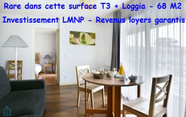 
                                                                                        Vente
                                                                                         Appartement T3 - Investissement LMNP ancien 