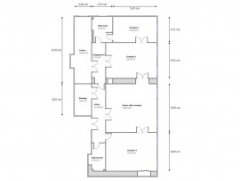 
                                                                                        Vente
                                                                                         Bas Cimiez Carabacel - Appartement atypique dans Palais bourgeois