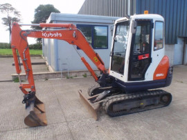 
                                                                                        Matériel BTP
                                                                                         Kubota KX61-3, 2013, 2,5T