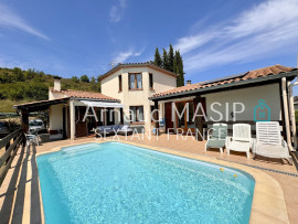 
                                                                                        Vente
                                                                                         MAGNIFIQUE VILLA 130M² HAB, TERRASSE PISCINE, DOUBLE GARAGE, GRAND TERRAIN, VUE IMPRENABLE, AU CALME