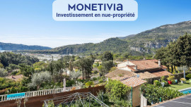 
                                                                                        Vente
                                                                                         OPPORTUNITÉ D'INVESTISSEMENT EN NUE-PROPRIÉTÉ PROCHE DE NICE. DECOTE IMMEDIATE DE 31 %