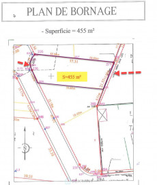 
                                                                                        Vente
                                                                                         Terrain de 455m² à Riiere salée quartier Laugier