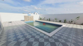 
                                                                                        Vente
                                                                                         VILLA NEUVE-TITRE BLEU À TEZDAINE DJERBA RÉF V690