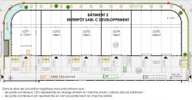 
                                                                                        Location
                                                                                         5 Entrepôts ou locaux d'activité neuf au Port