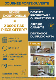 
                                                                                        Vente
                                                                                         APPARTEMENT ET MAISON