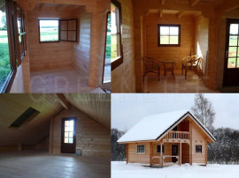 
                                                                                        Vente
                                                                                         CHALET BOIS MASSIF GreenLife©, en kit / ANNA 60