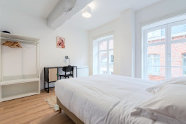 
                                                                                        Location
                                                                                         Chambre avec SDB privée - Coliving - Lille Centre