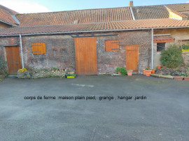 
                                                                                        Vente
                                                                                         Corps de ferme plain pied grange dépendances