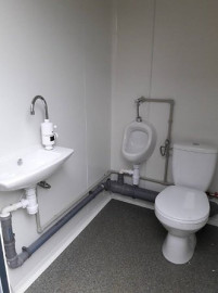 
                                                                                        Outillage, Matériaux
                                                                                         Double Conteneur Sanitaire 2 WC/WC + Urinoir