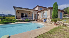 
                                                                                        Vente
                                                                                         EXCLUSIVITE BIOT -  Vente VILLA 5 pièces  avec piscine  et doubl