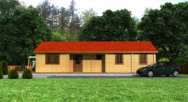 
                                                                                        Vente
                                                                                         MAISON BOIS KIT GreenLife© 91m2 3ch. pret à monter