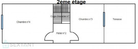 
                                                                                        Vente
                                                                                         Maison de ville 7 pièces avec terrasse et balcon en cours de rénovation