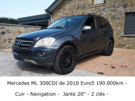 
                                                                                        Voiture
                                                                                         Mercedes-Benz ML 300