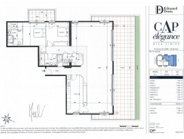 
                                                                                        Vente
                                                                                         Nice Cimiez - Rare - Toit-terrasse avec espace de vie de 152 m2 et ses deux immenses terrasses