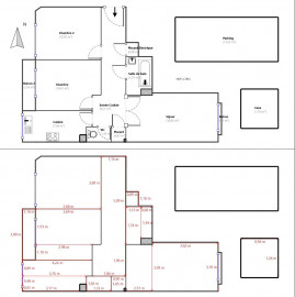 
                                                                                        Vente
                                                                                         Nice St Sylvestre - Un appartement rénové avec garage, au calme, bien situé dans un secteur vivant et familial