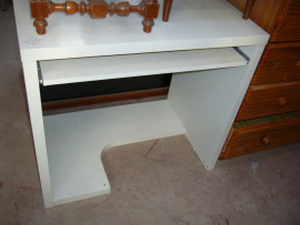 
                                                                        Meuble
                                                                         Petit bureau blanc, promotion