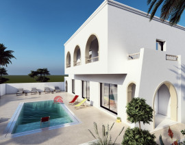 
                                                                                        Vente
                                                                                         PROJET DE VILLA AVEC PISCINE À Djerba- RÉF P547