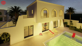 
                                                                                        Vente
                                                                                         PROJET DE VILLA AVEC PISCINE À Djerba- RÉF P547