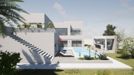 
                                                                                        Vente
                                                                                         PROJET VILLA  AVEC PISCINE À MEZRAYA ZA - RÉF V658