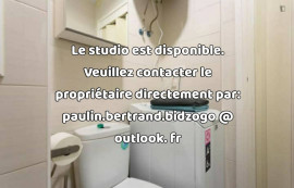 
                                                                                        Location
                                                                                         Studio, environ 22 M², très bon état