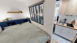 
                                                                                        Location
                                                                                         Studio lumineux de 18m2 dans le 14ème arrondissement de Paris