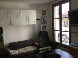 
                                                                                        Location
                                                                                         Studio meublé, 21 m², 14ème