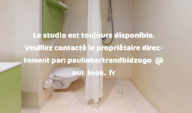 
                                                                                        Location
                                                                                         Studio meublé - 22 m² - 1er étage avec ascenseur