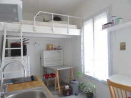 
                                                                                        Location
                                                                                         studio meublé de 18 m2  avec mezzanine a Lyon