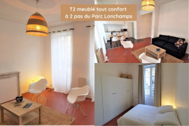 
                                                                                        Location
                                                                                         T2 meublé - Parc Longchamp - 42m², Marseille 4ème