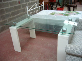 
                                                                        Meuble
                                                                         Table verre, promotion