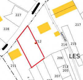 
                                                                                        Vente
                                                                                         TERRAIN CONSTRUCTIBLE 450M²