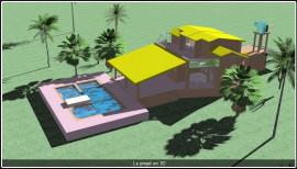 
                                                                                        Vente
                                                                                         Villa piscine, 3ch, 3 terrasses, 3 SB  au Sénégal