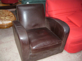 Fauteuil cuir, promotion Sartrouville