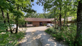 Maison 4 pièces en bois sur terrain boise Montcabrier