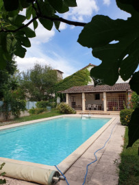 MAISON EN PIERRES BLANCHES AVEC JARDIN ET PISCINE Albi