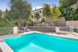 VILLA hispano-mauresque, vue panoramique, piscine Grasse