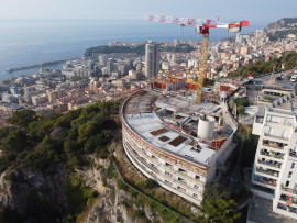 Appartement en dernier étage d'une résidence de grand standing avec vue mer panoramique Beausoleil