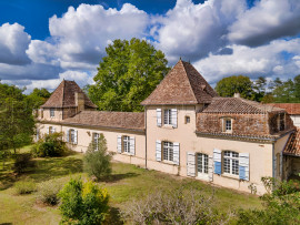 DORDOGNE CHATEAU XVIIème 7 HA ETANG Montpon-Ménestérol