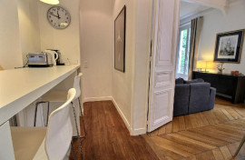 Grand appartement meublé de 100m2 Paris 16ème