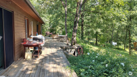 Maison 4 pièces en bois sur terrain boise Montcabrier