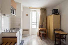 Studio meublé de 19 m² Paris 15ème