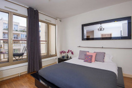 Studio meublé, libre de suite Paris 3ème