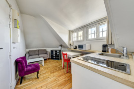 Studio meublé libre de suite courte durée Paris 15ème