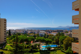 Trois pièces avec vue mer à Juan les Pins Juan Les Pins