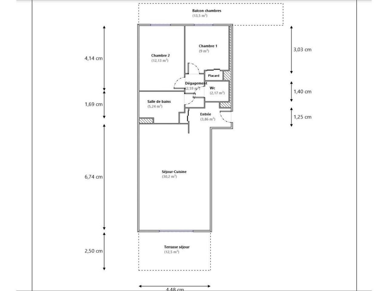 
                                                Vente
                                                 3 pièces en DERNIER ETAGE VUE MER a Nice ouest FABRON a vendre