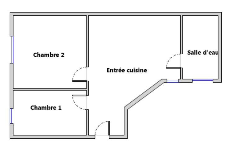 
                                                Vente
                                                 Appartement 3 pièces