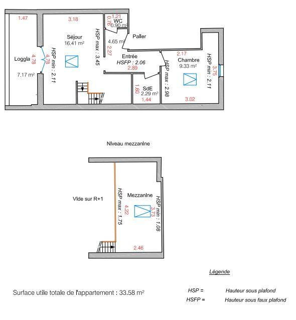 
                                                Vente
                                                 Appartement 3 pièces loué nu