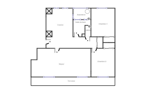 
                                                Vente
                                                 Appartement T3 68 mètres carrés